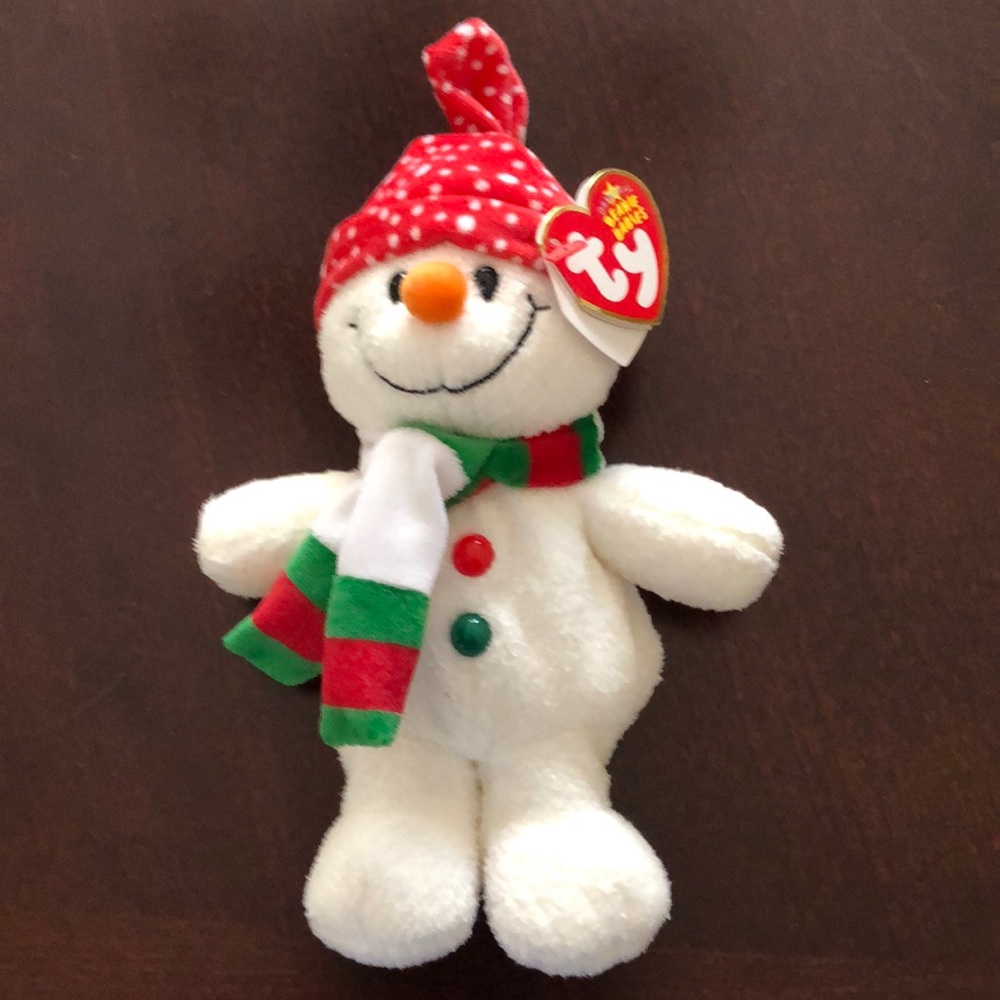 Freeze Beanie Babies Snowman